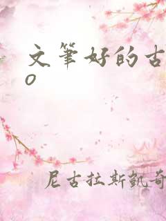 文笔好的古言po