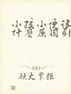 小孩小便很臭是什么原因引起的