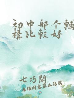 初中哪个辅导机构比较好