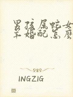 男孩属蛇女孩属羊婚配怎么样