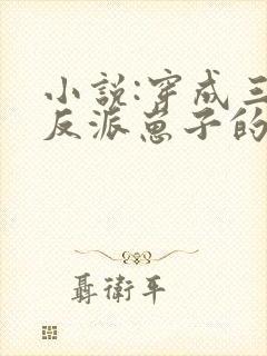 小说:穿成三个反派崽子的后娘怎么办