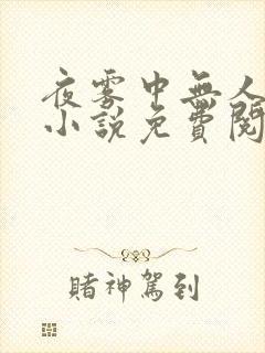 夜雾中无人爱我小说免费阅读