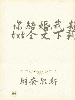 你结婚,我劫婚txt全文下载