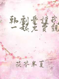 韩剧爱让我们在一起免费观看全集国语版韩剧