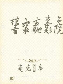 棺山古墓免费观看策驰影院