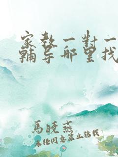 家教一对一上门辅导哪里找