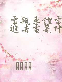 电瓶车锂电充不进去电是什么原因