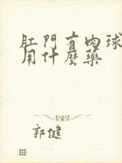 肛门有肉球疼痛用什么药