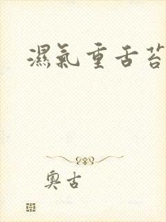 湿气重舌苔白黄