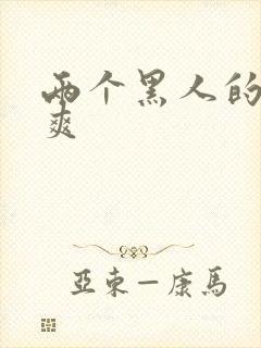 两个黑人的我好爽