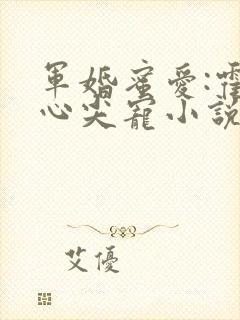 军婚蜜爱:霍爷心尖宠小说