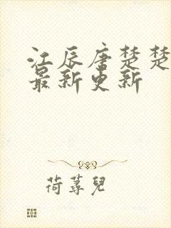 江辰唐楚楚阅读最新更新