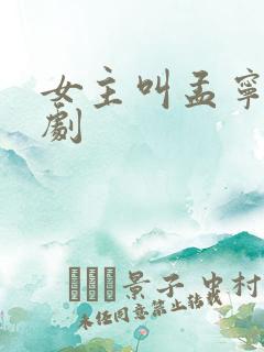 女主叫孟宁的短剧