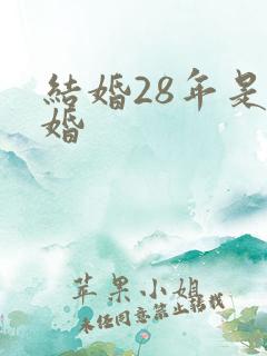 结婚28年是啥婚