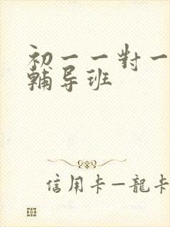 初一一对一地理辅导班