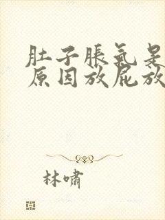 肚子胀气是什么原因放屁放不出