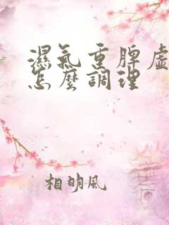 湿气重脾虚血虚怎么调理