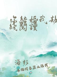 你结婚我劫婚在线阅读