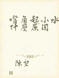 嘴角起小水泡是什么原因