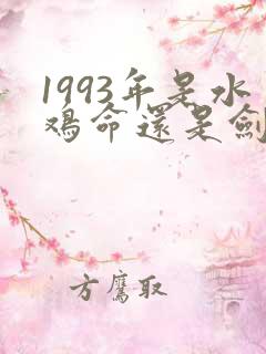 1993年是水鸡命还是剑锋金命