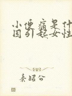 小便痛是什么原因引起女性