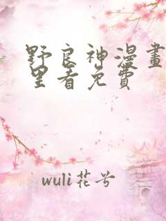 野良神漫画在哪里看免费