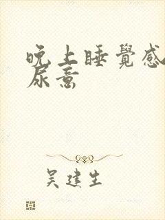 晚上睡觉感觉有尿意