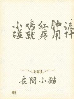 小鸡红肿流脓一碰就疼用什么药