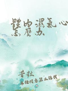 体内湿气心火旺怎么办