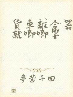 货车离合器一踩就唧唧响