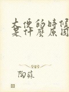 大便的时候拉血是什么原因