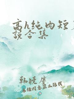 高h纯肉短篇小说合集