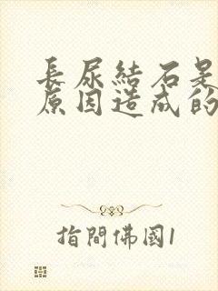 长尿结石是什么原因造成的