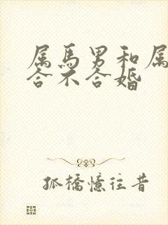 属马男和属虎女合不合婚