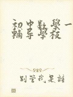 初中数学一对一辅导学校