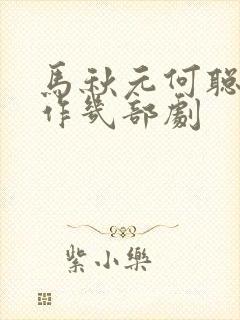 马秋元何聪睿合作几部剧