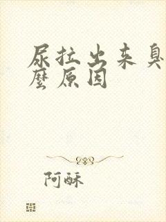 尿拉出来臭是什么原因