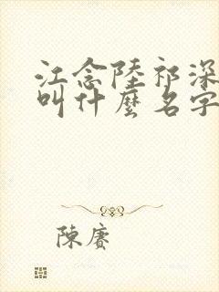 江念陆祁深小说叫什么名字