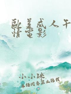 欧美成人午夜激情电影