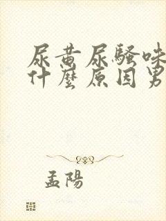 尿黄尿骚味重是什么原因男