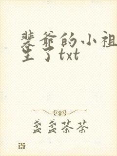 裴爷的小祖宗重生了txt