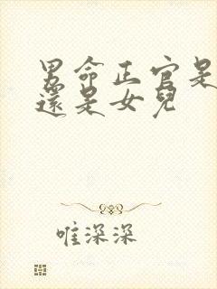 男命正官是儿子还是女儿