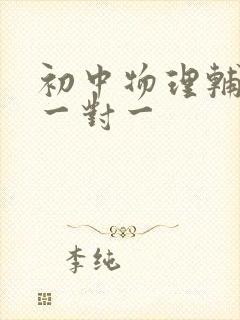 初中物理辅导班一对一