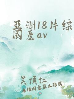 亚洲18片综合国产av