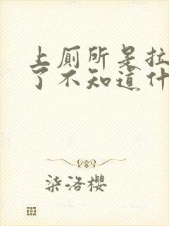 上厕所是拉出血了不知道什么原因