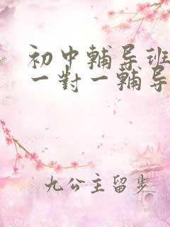 初中辅导班初中一对一辅导初中补习班费用