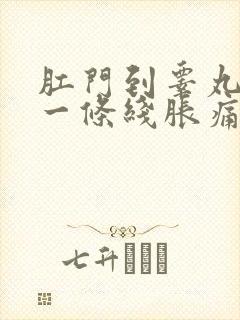 肛门到睾丸中间一条线胀痛