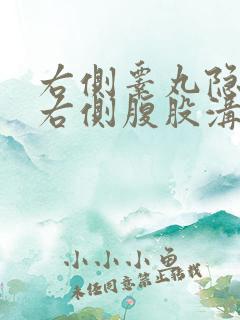 右侧睾丸隐痛至右侧腹股沟隐痛