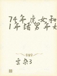 74年虎女和71年猪男年婚姻怎样