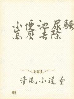 小便池尿骚味重怎么去除